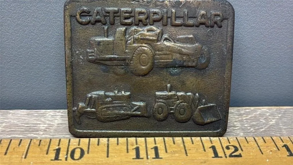 Caterpillar Belt Buckle. *SC