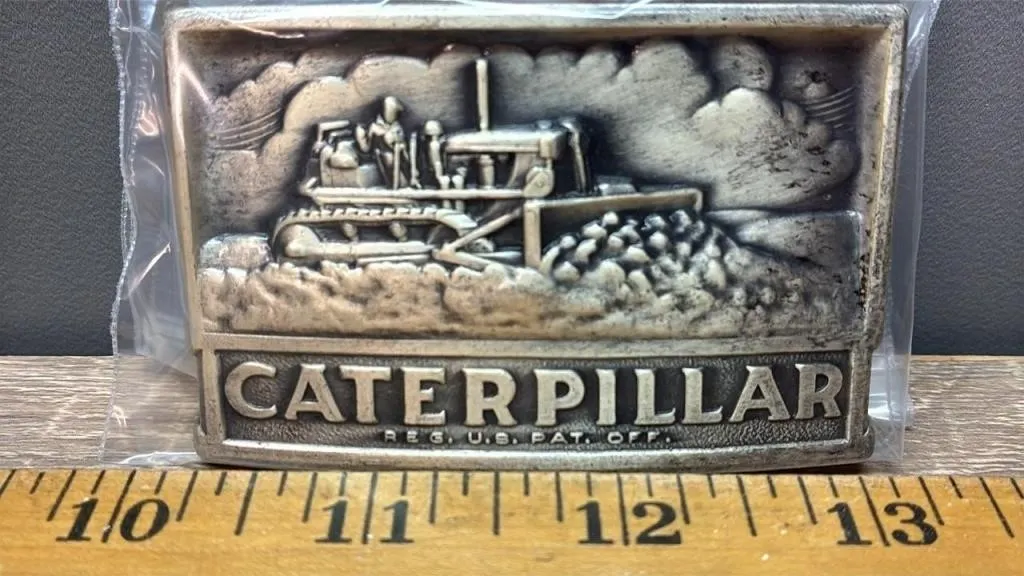 Caterpillar Belt Buckle. *SC