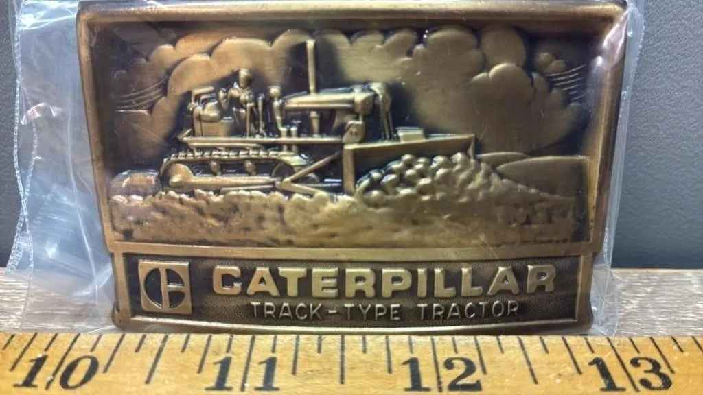 Caterpillar Belt Buckle. *SC