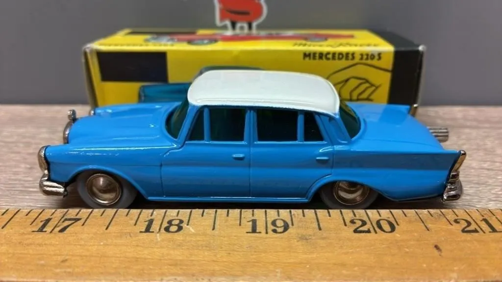Mercedes 220 S Micro Racer w/Original Box.