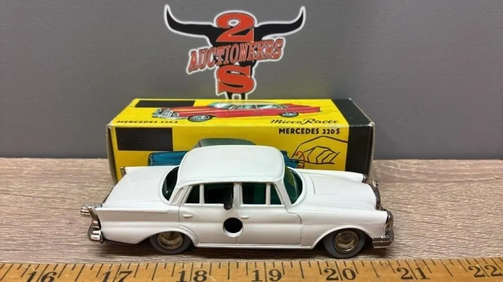 Mercedes 220 S Micro Racer w/Original Box.