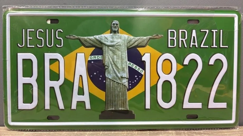 Novelty License Plate - Brazil