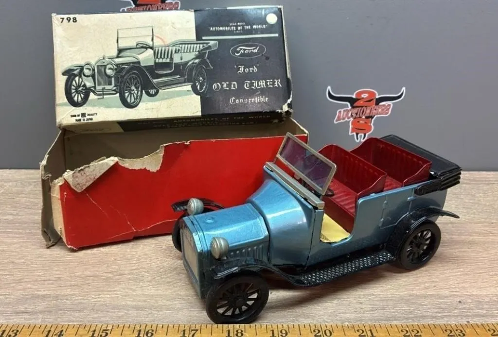 Scale Models Of The World Tin Ford Old Time