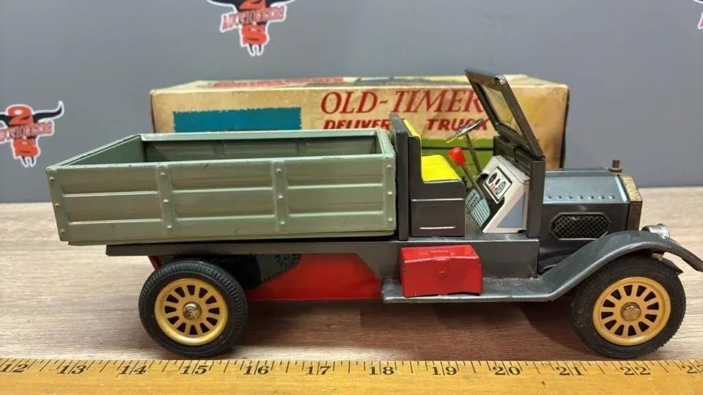 Friction Old Timer Delivery Truck w/Original Box.