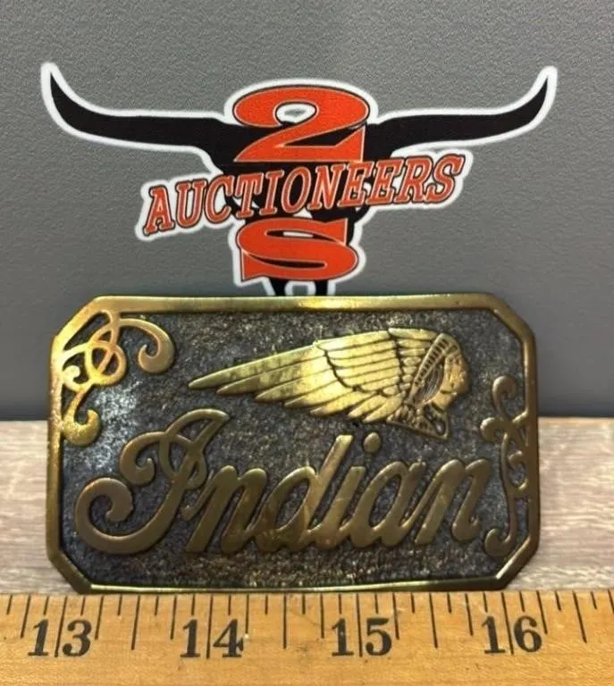 Indian Motorcycles Belt Buckle.