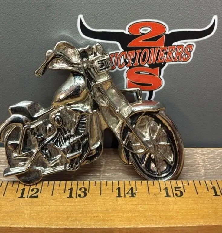 Motorcycle Belt Buckle.