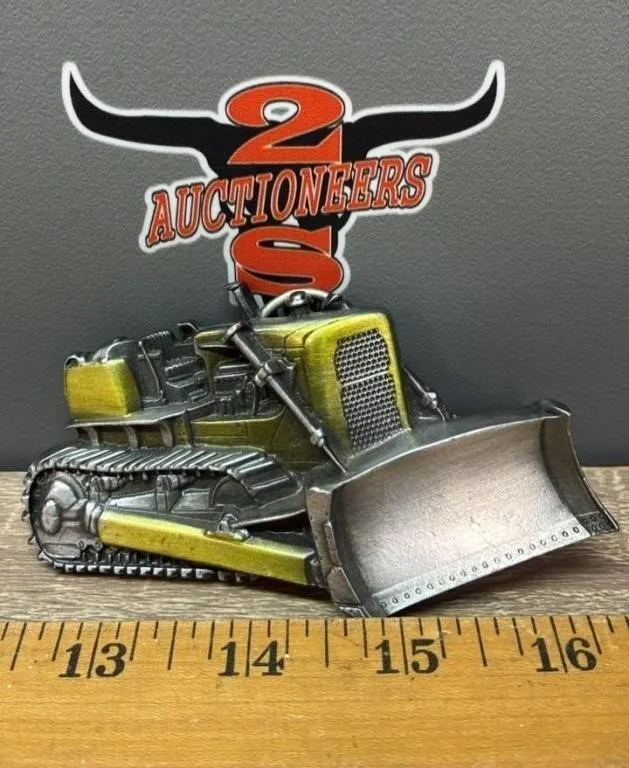 Track Tractor Belt Buckle.