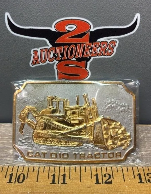 Caterpillar D10 Tractor Belt Buckle.