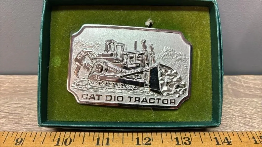 Caterpillar D10 Tractor Belt Buckle.