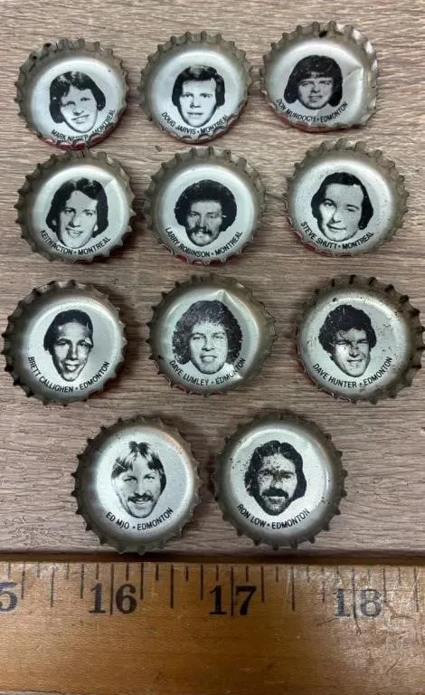 11 Vintage Pepsi Hockey Caps.