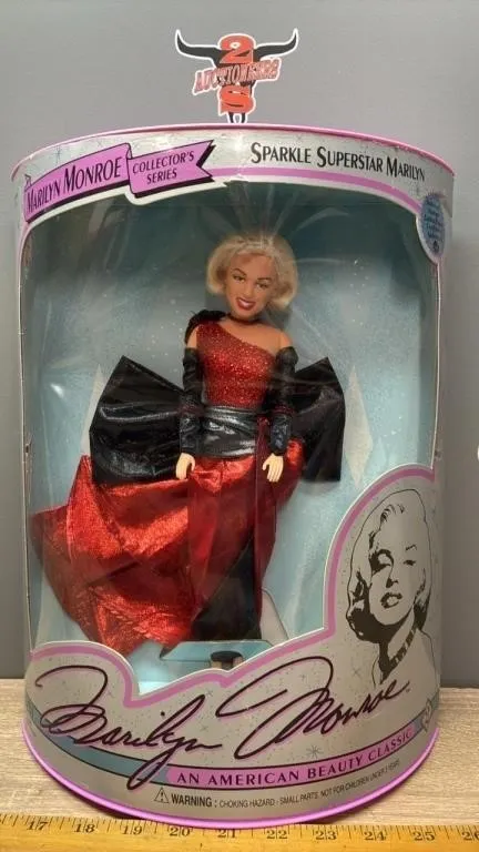 DSI Marilyn Monroe Sparkle Superstar Doll. Some