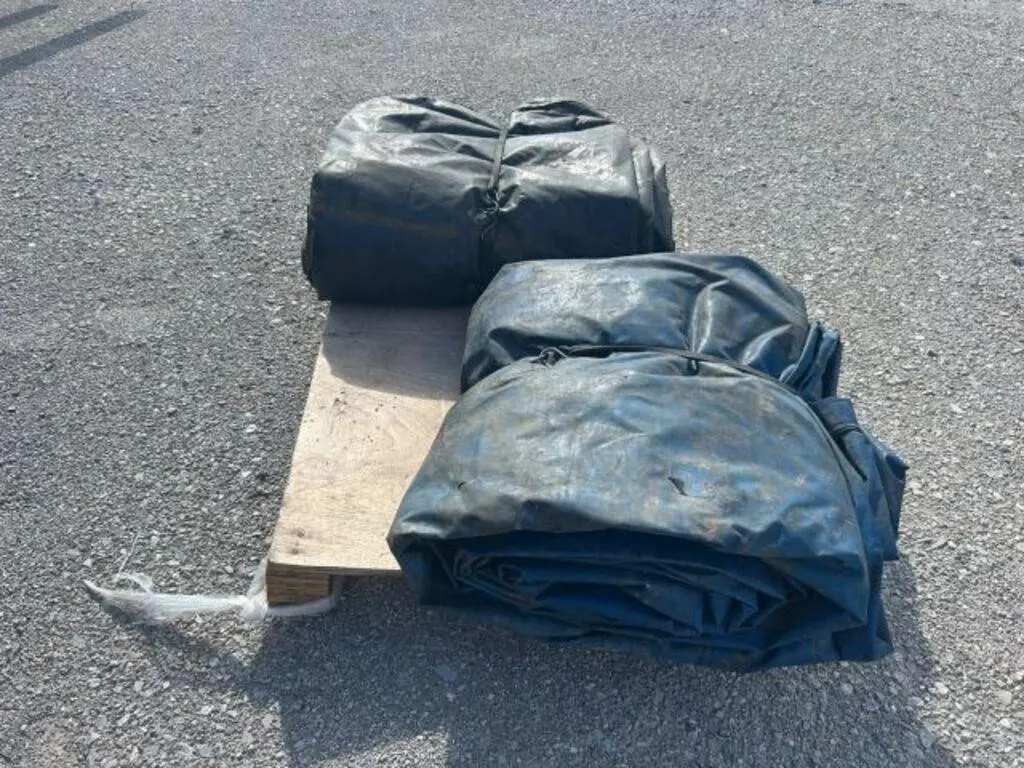 Qty Of (2) Heavy Duty Tarps