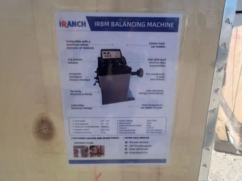 UNUSED 2026 SDLanch AD112 Wheel Balancer