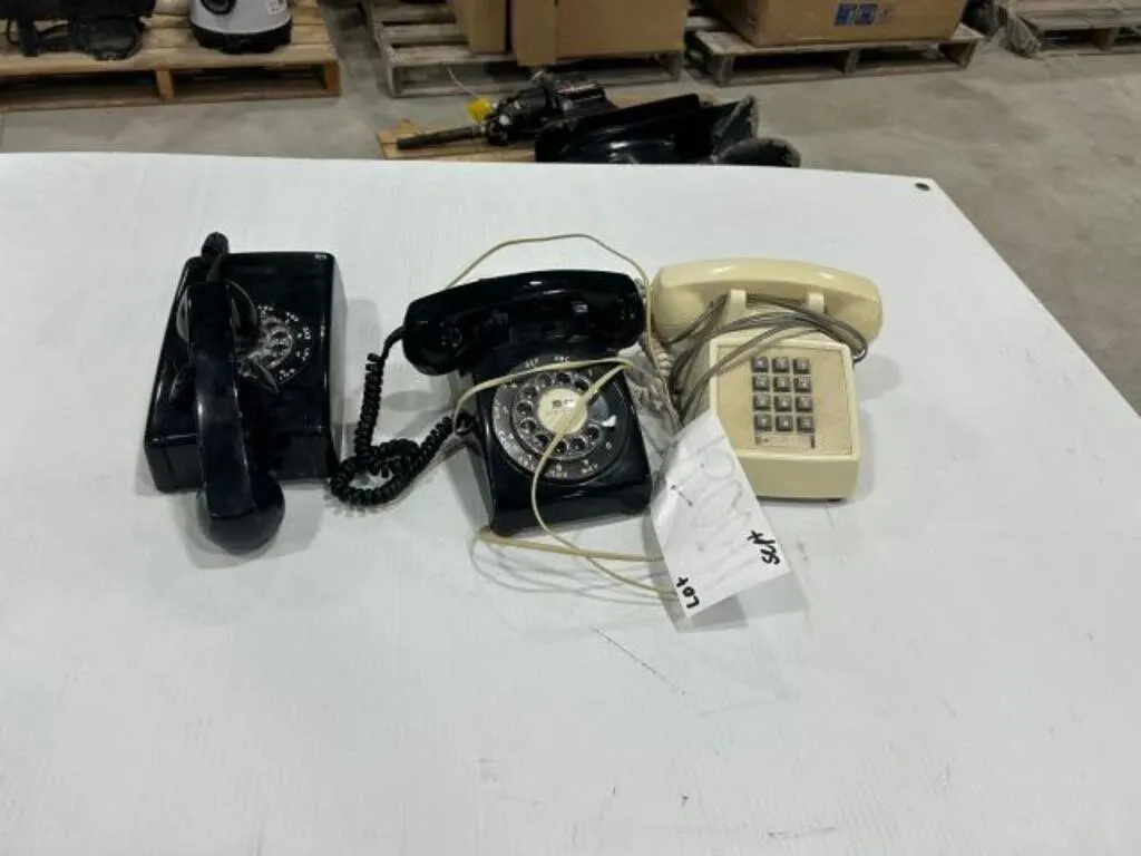 Qty Of (3) Collectible Phones