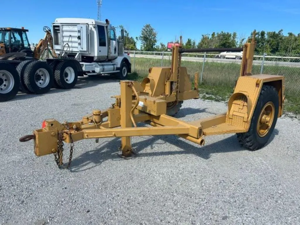 14 Ft S/A Wire Spool Trailer
