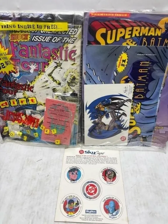 Fantastic Four & Batman Comic Book lot