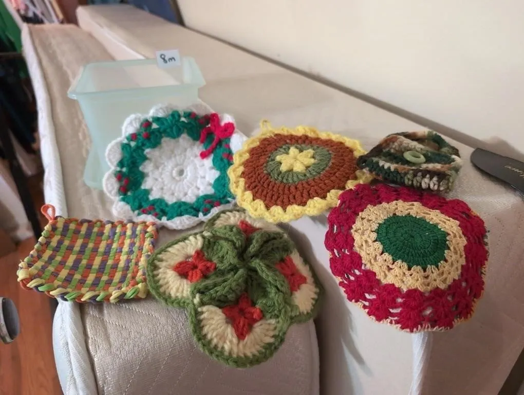 Homemade pot holders
