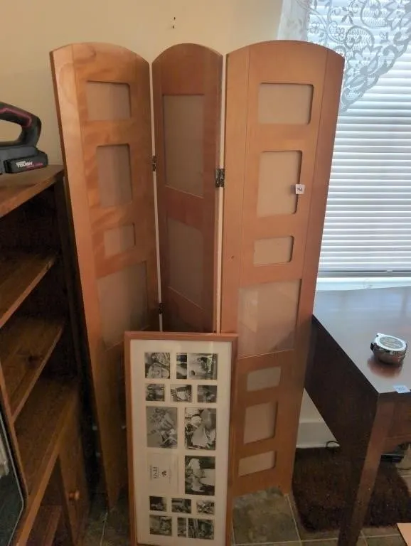 Room divider and frame