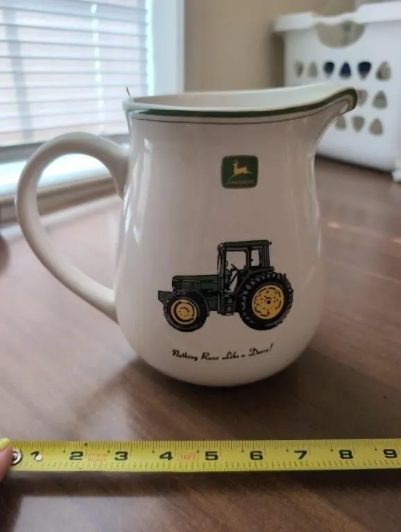 John Deere pitcher