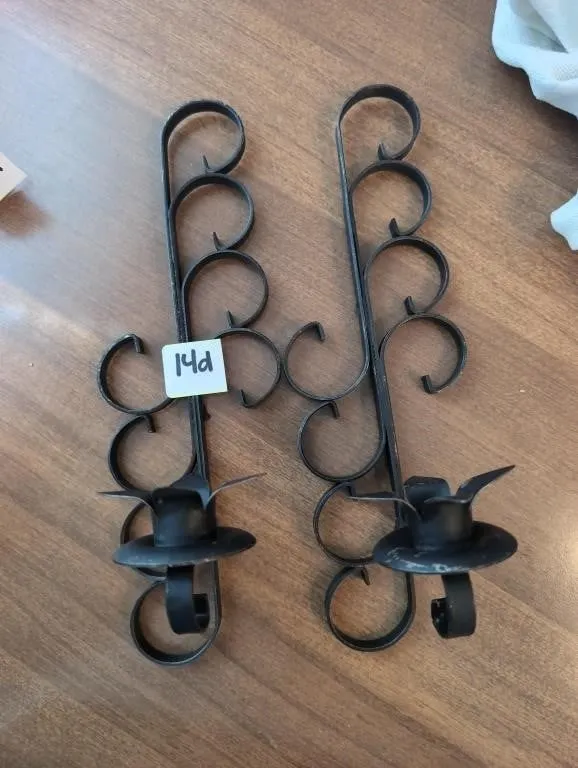 Metal sconces
