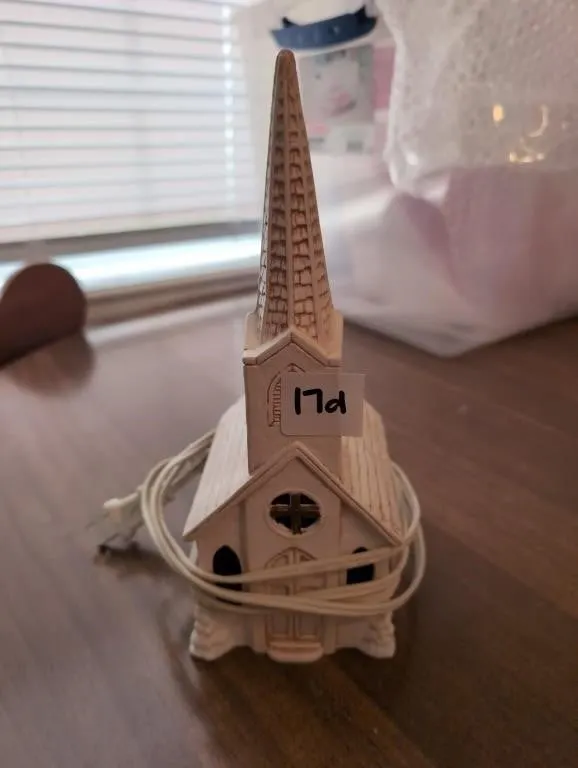 Small ceramic church