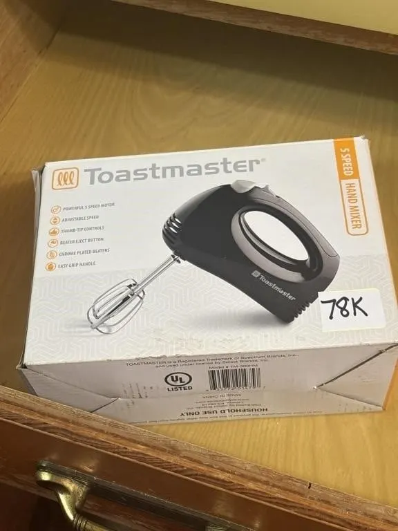 Toastmaster mixer
