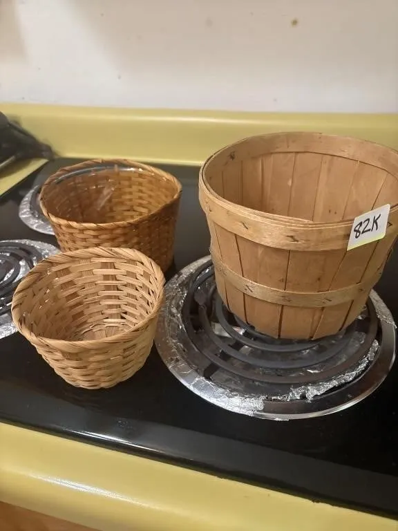 3 baskets