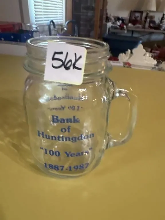 Bank of Huntingdon drinking mug
