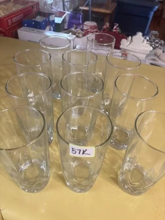 12 glasses matches lot 55k