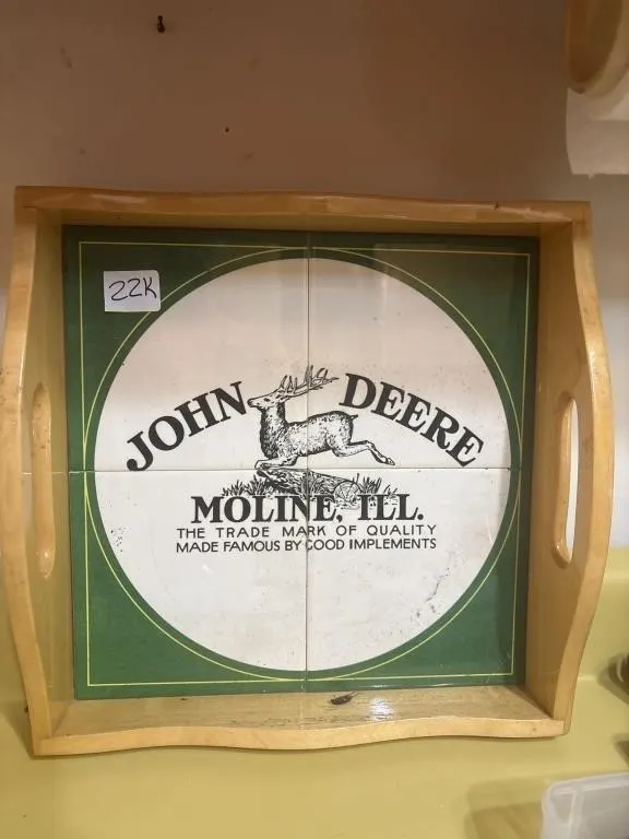 John Deeree serving tray 13 inch