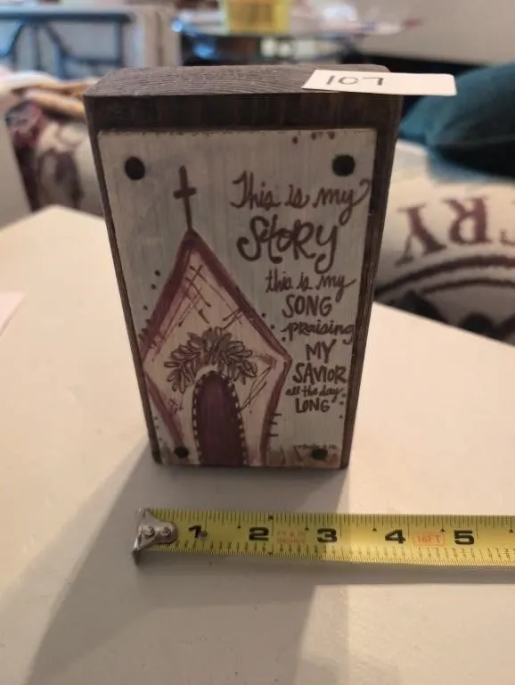 Wood church story decor