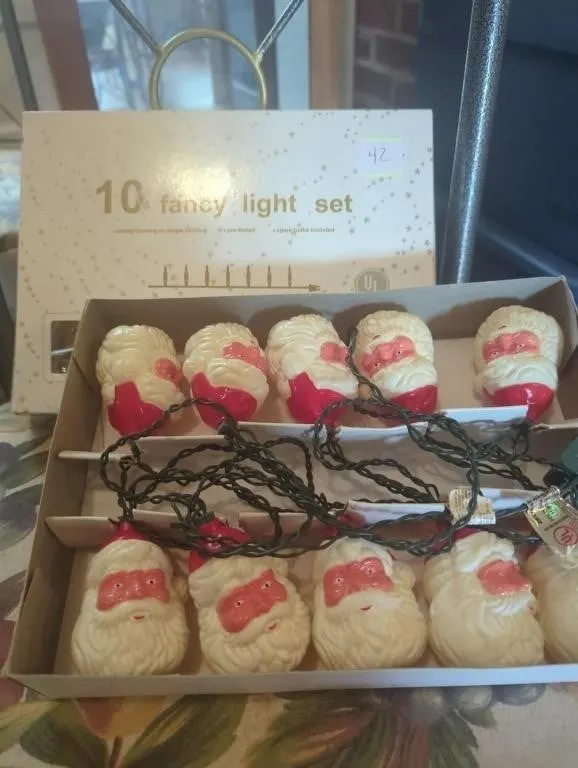 Santa fancy lights