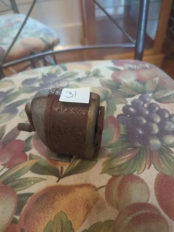 Vintage rusted pencil sharpner
