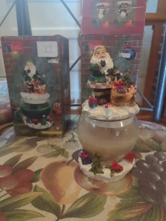 Santa candles