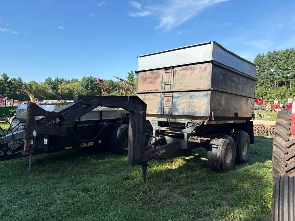 Goose Neck Gravity Box Trailer