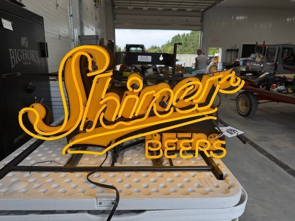 Shiner Beers Neon Sign