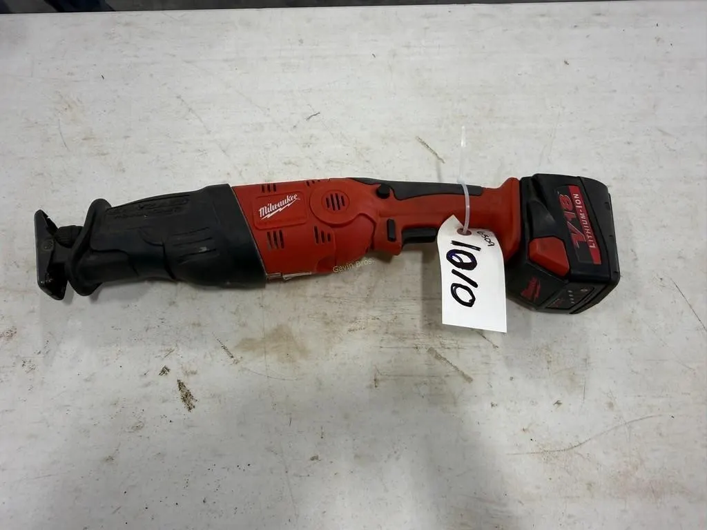Milwaukee Sawzall The hatchet