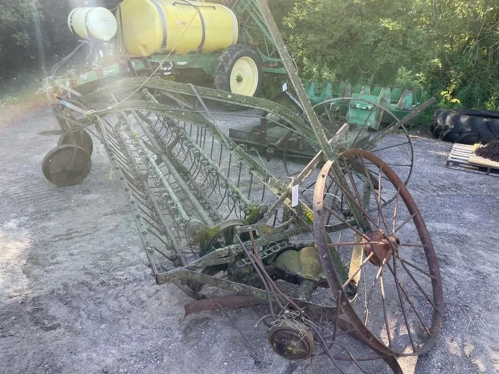 IH Steel Wheel Hay Rake