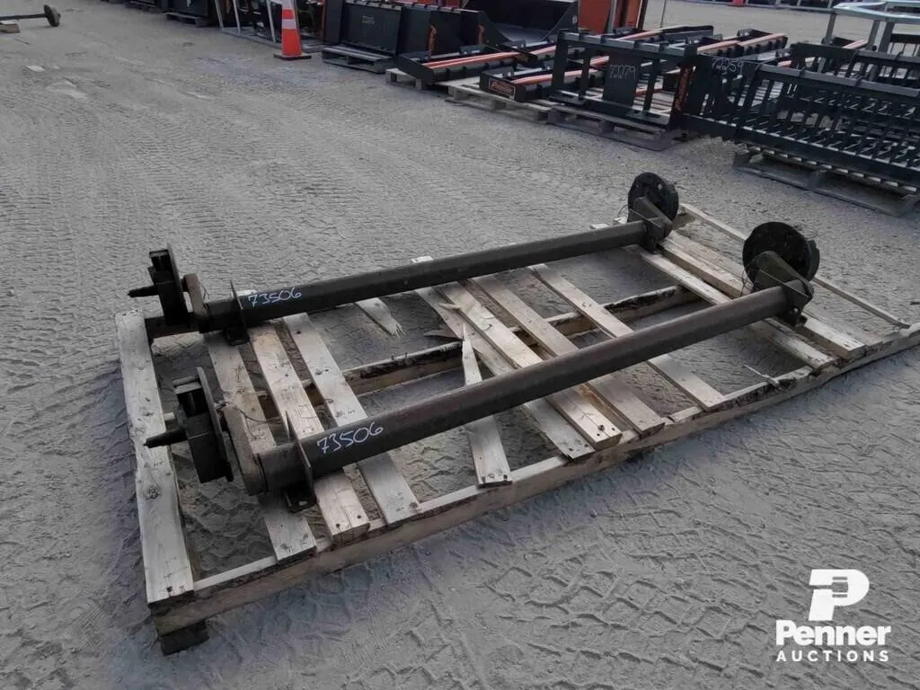 Set of 2 Torsion Trailer Axles