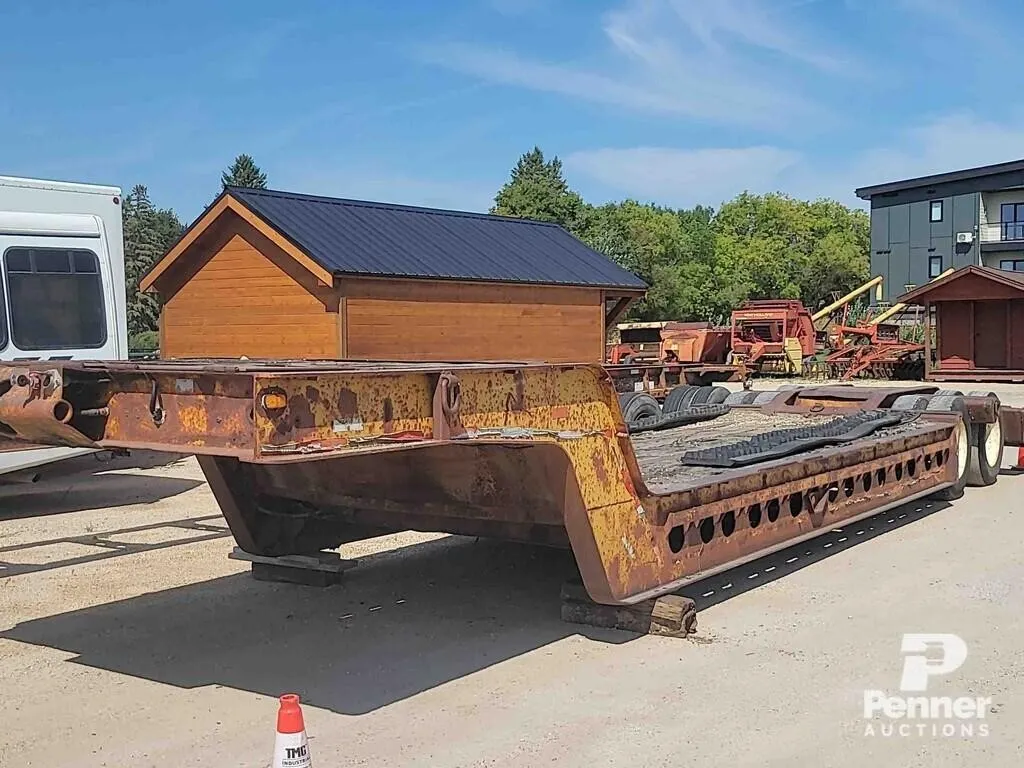 Willock Lowbed 9' Wide Permit Trailer T/A