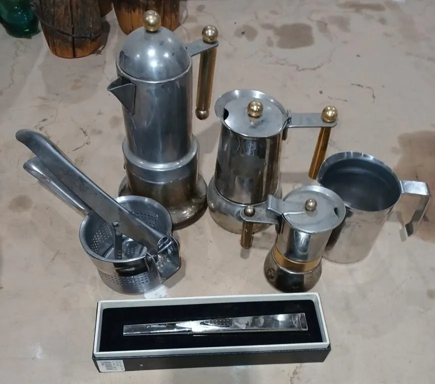 Collection of Vintage Italian 18/10 Stainless