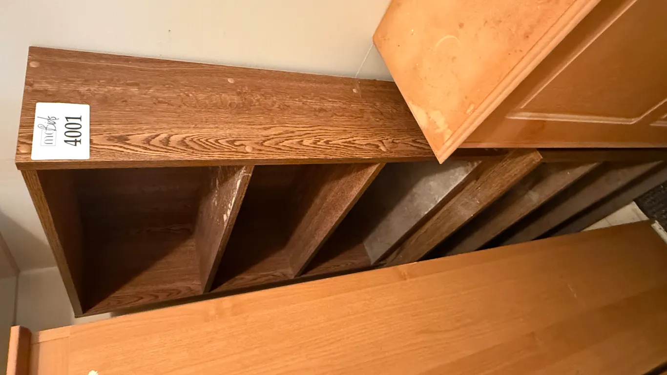 (2) Stacking Bookshelves (2 Different Sizes)