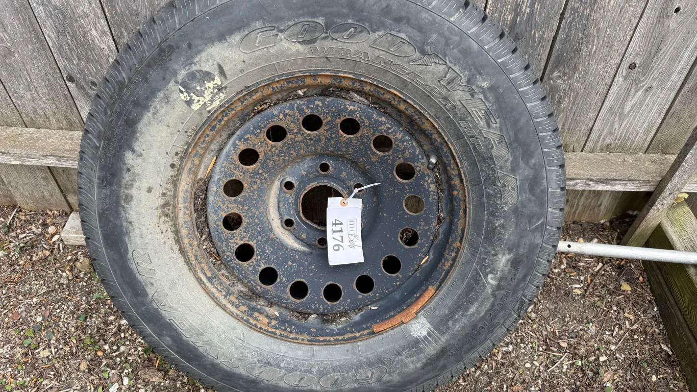 Goodyear Wrangler Tire on Steel Rim - HP 265/70R17