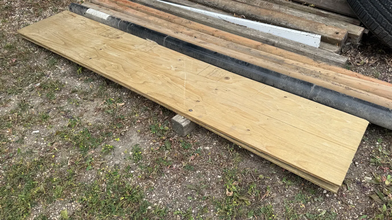 Lumber and Basketball Net Pole