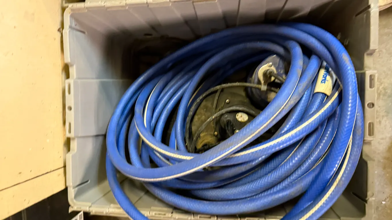Sump Pumps and Unknown Length of Hose
