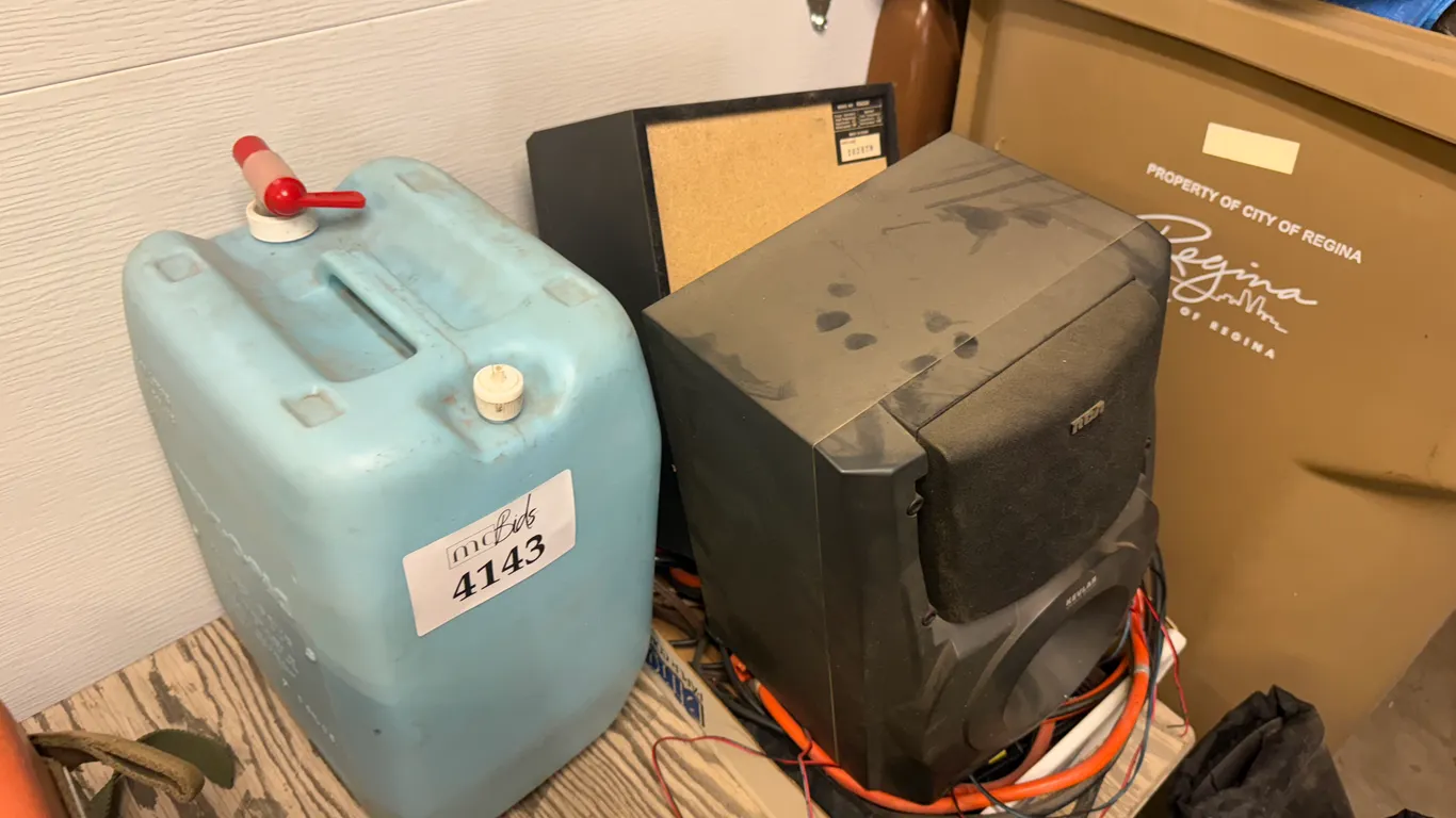20L Water Jug, RCA RS2520 Speakers, Jumper Cables and More