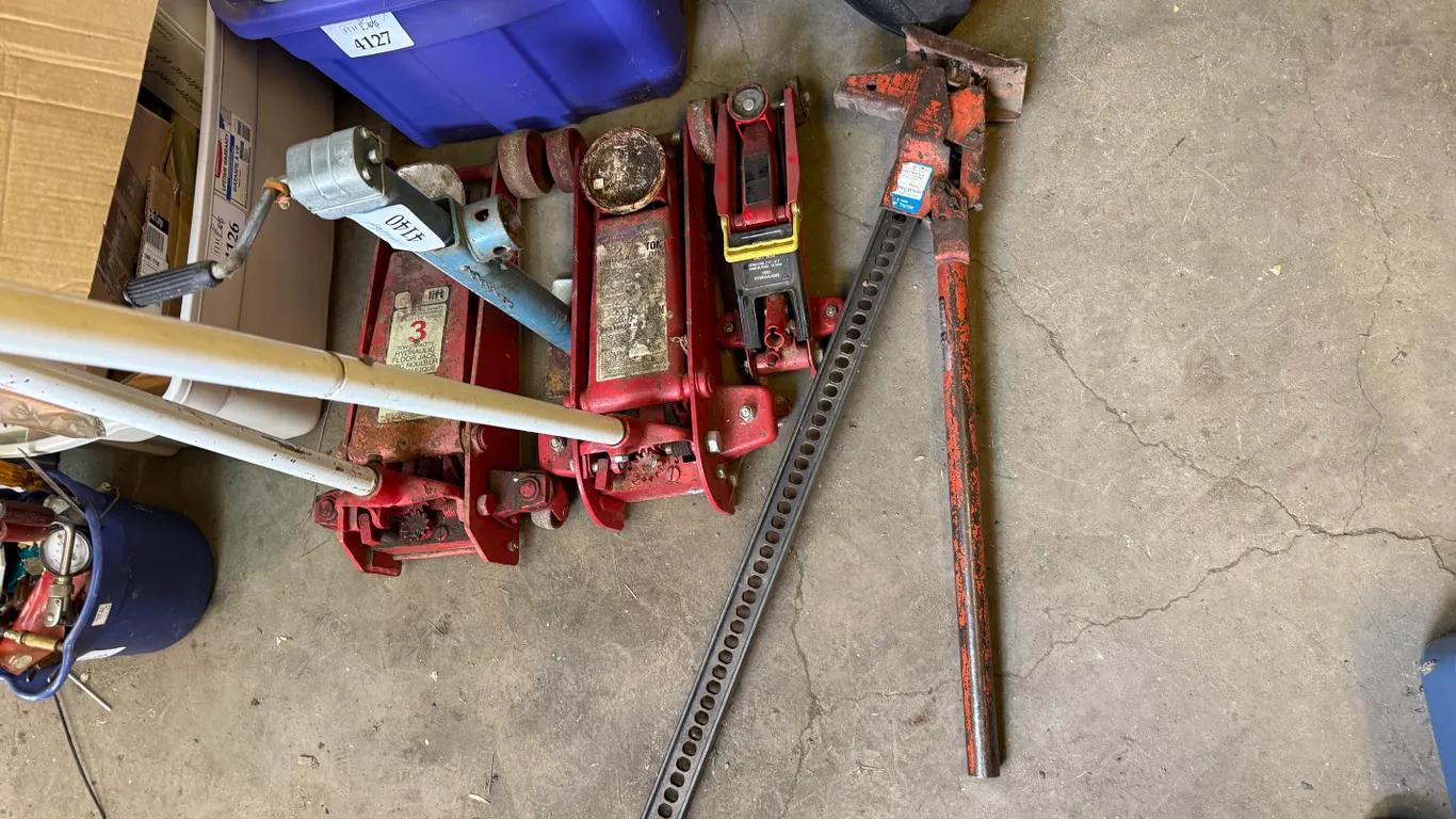 Variety of Floor Jacks