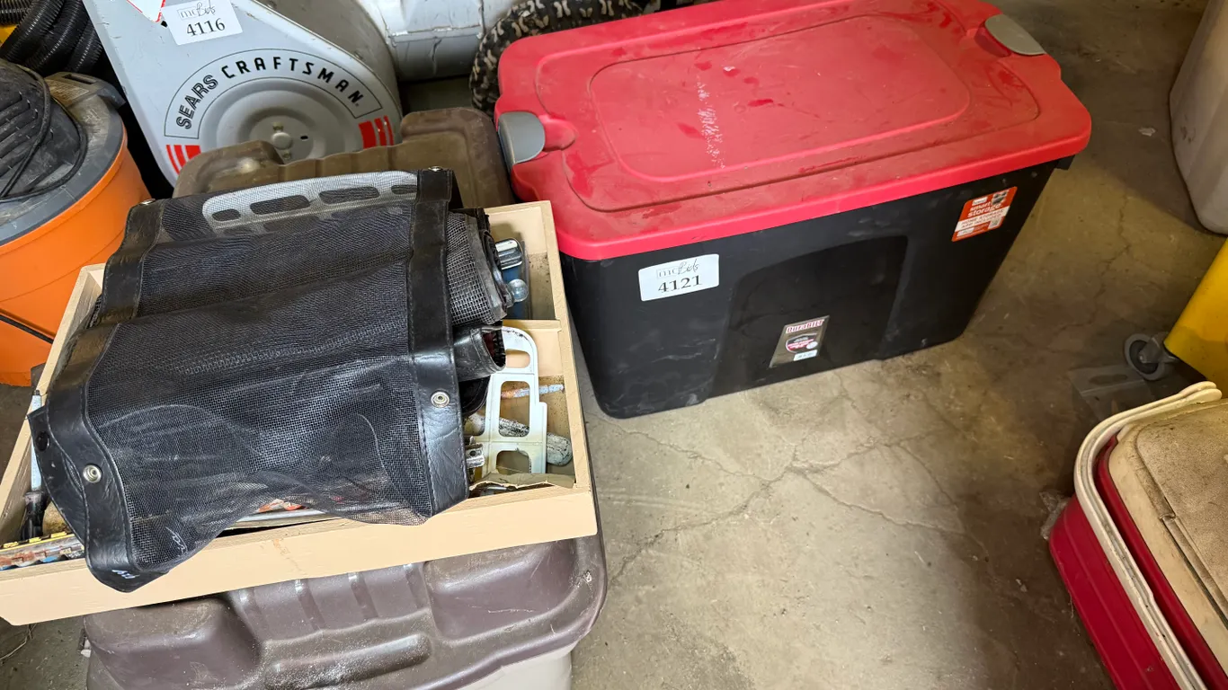 Grille Covers, Variety of Hand Tools and Supplies