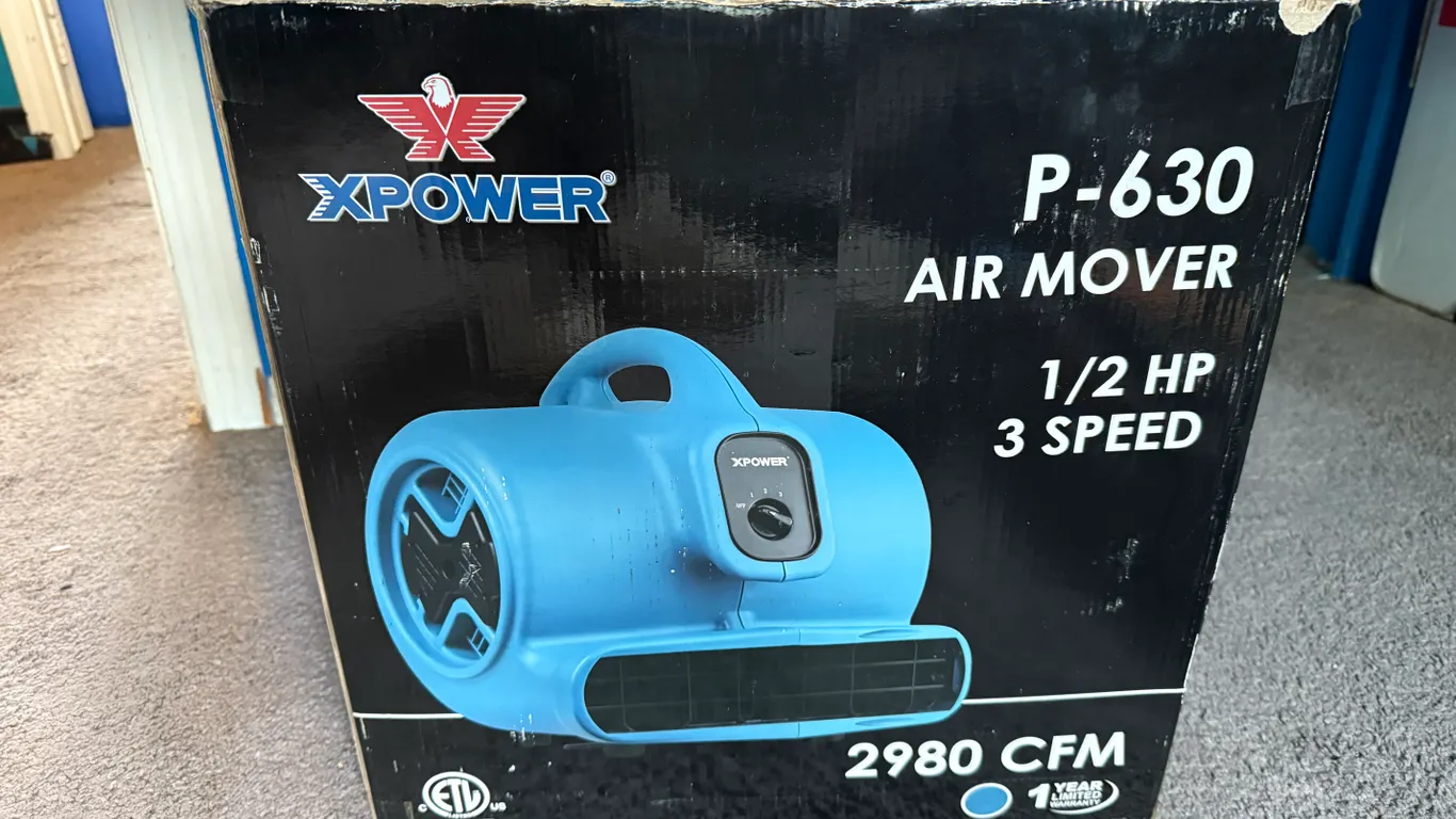 XPower P-630 1/2 3-Speed Air Mover