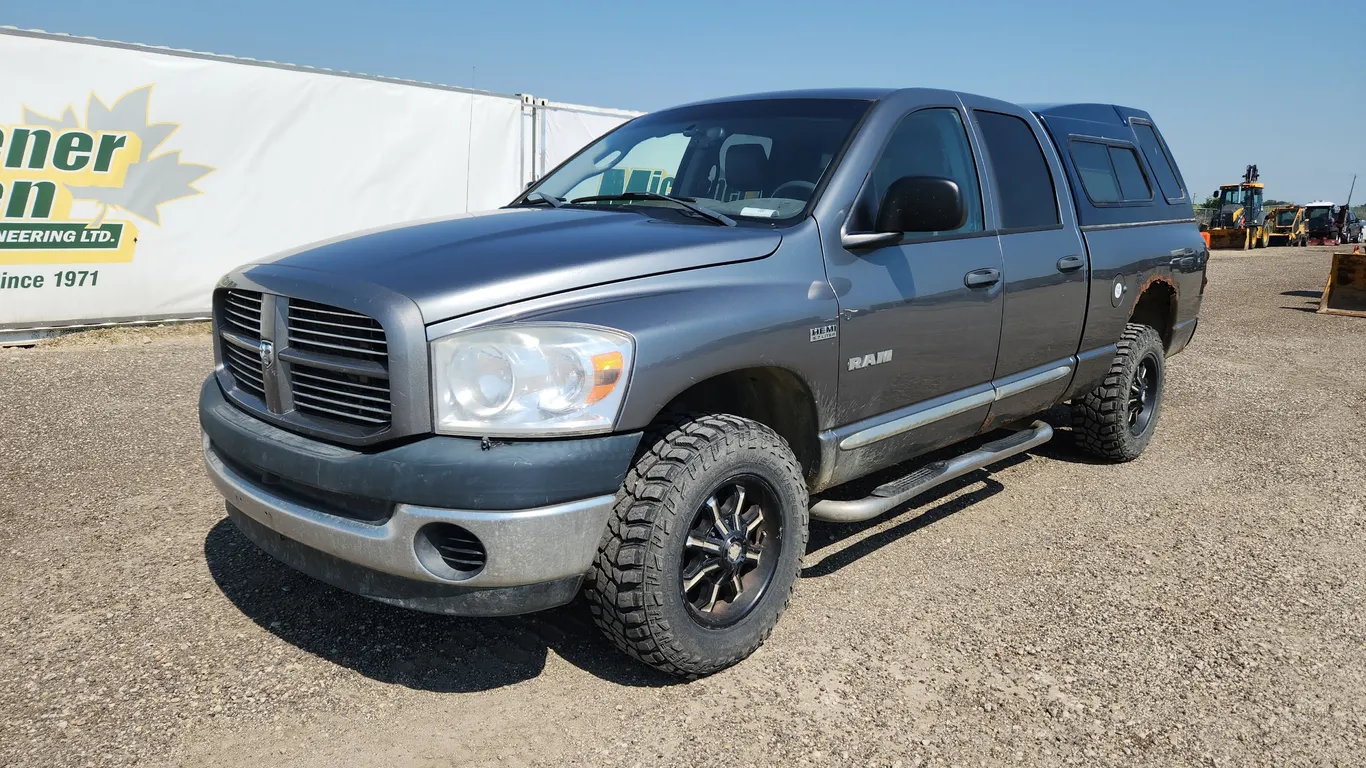 2008 Dodge Ram 1500 4x4 Big Horn 4dr Quad Cab